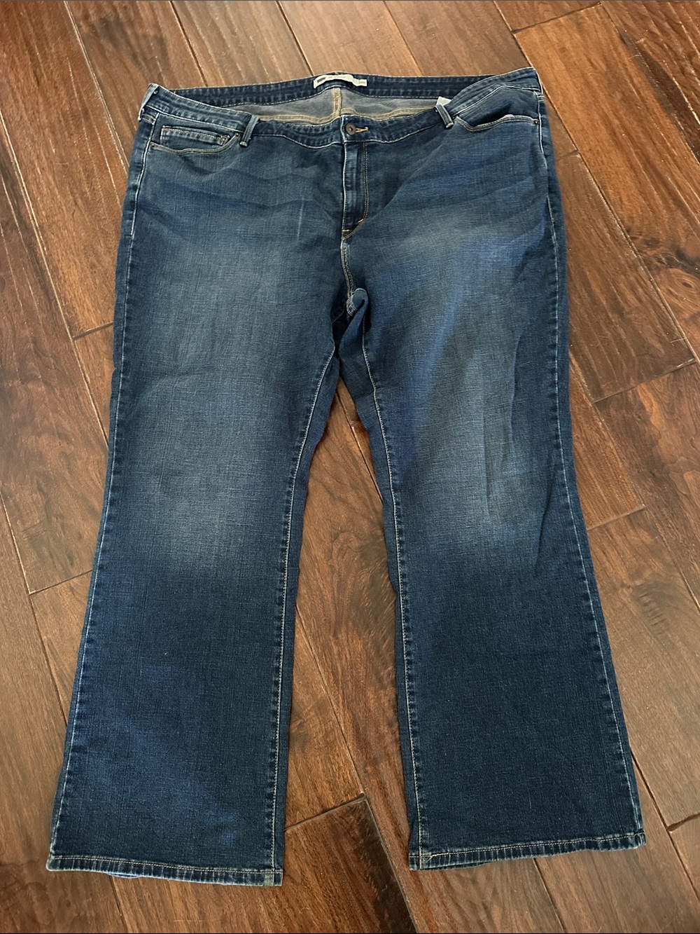 Levi's Women's Dark Blue 590 Bootcut Jeans Sz 24